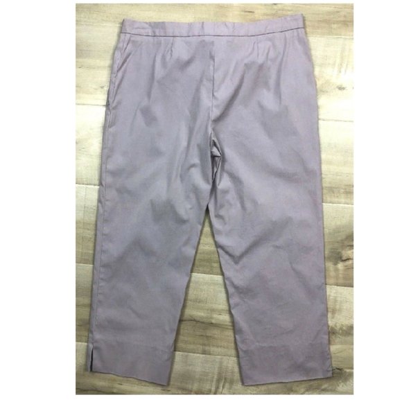 Moschino Cheap And Chic Womens Pants Cropped Bow L - Picture 2 of 11